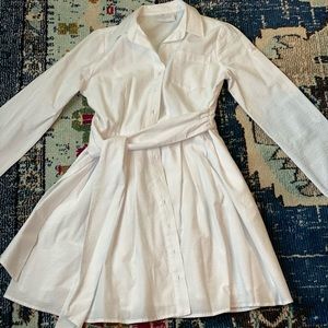 Lauren James button you dress with tie